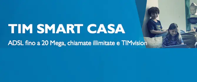 Immagine usata nell'articolo Tim Smart Casa: cos’è e come si attiva questa splendida tariffa?