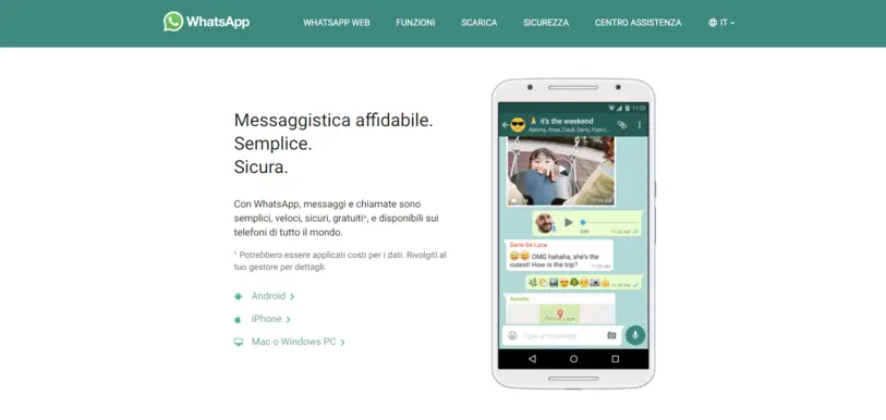 Rinnovo WhatsApp gratis