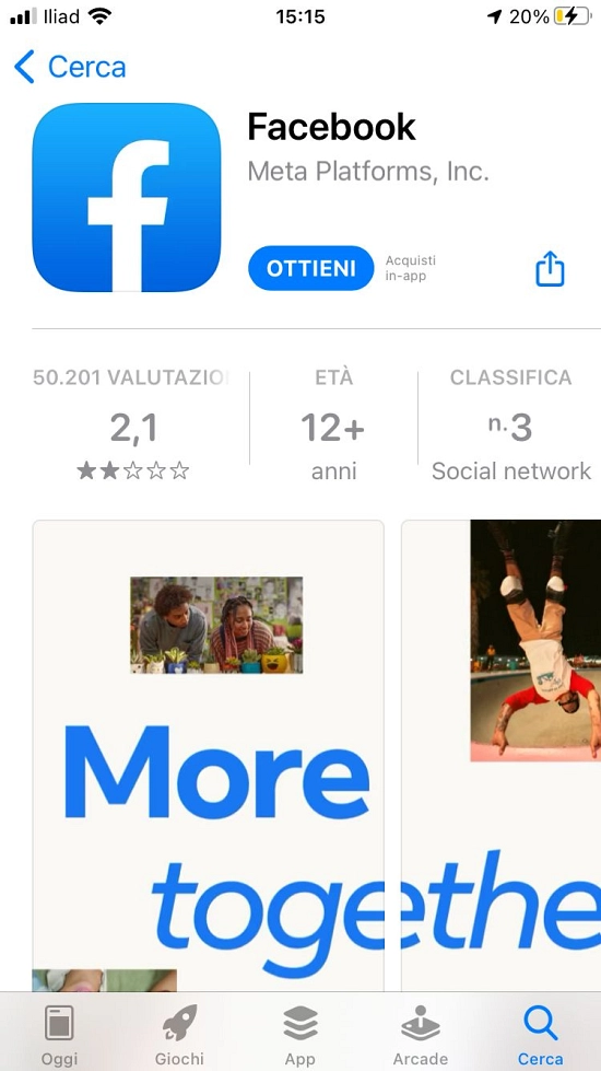 Come iscriversi a Facebook dal cellulare