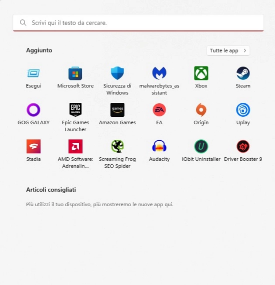 Funzioni di Windows 11
